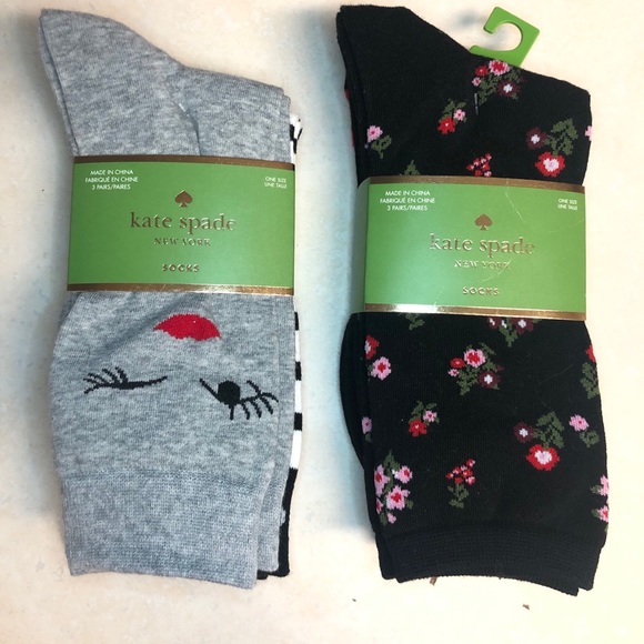 kate spade Accessories - 2 Pairs of Kate Spade Socks